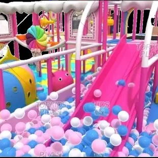 Indoor World has a variety of unique play areas designed for children of ages from infants to 12 years old, including a ball pit, climbing s