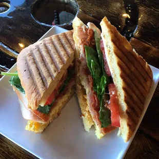 Yummy panini to start the day!