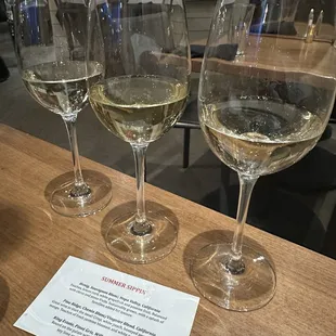 Summer Sippin' Wine Flight