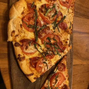 GF Margherita Flatbread with pepperoni