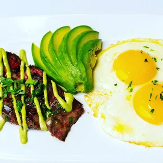 STEAK N EGGS