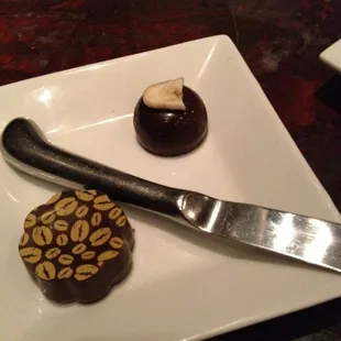 Limoncello espresso and bananas foster truffles