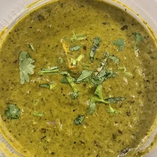 Palak paneer