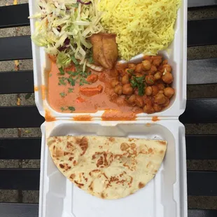 Chicken tikka combo $9