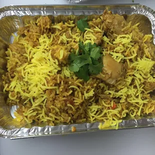 Chicken biryani Mughlia style!!