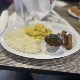 The Indulgence breakfast 2 with Turkey sausage