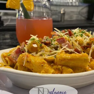 Habanero Alfredo Pasta