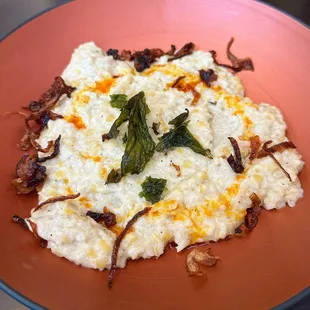 Slow cooked rice &amp; lentil risotto