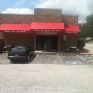 The front of the deli.