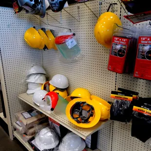 Industrial Metal Supply Helmets