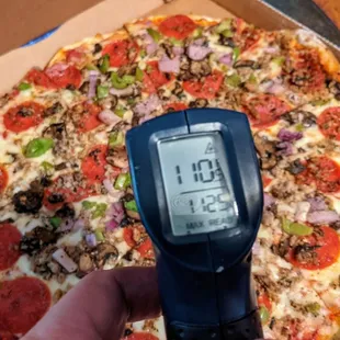 Definitely what I consider a cold pizza.