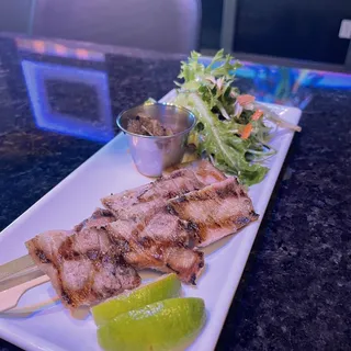 Pork Belly Skewers