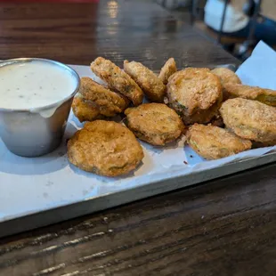 Fried pickles