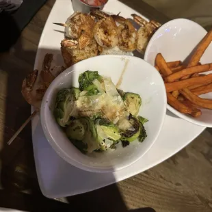 Skewered Shrimp