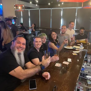 Fun crowd!