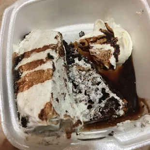 Dessert turned upside down!