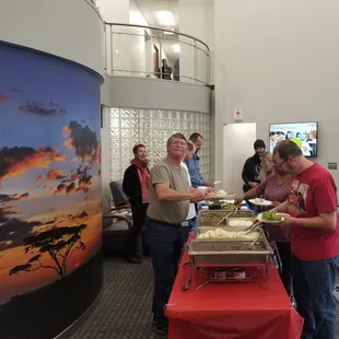 We cater all kinds of corporate parties