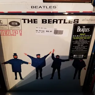 large selection but large prices on vinyl too