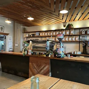 The cute coffee bar