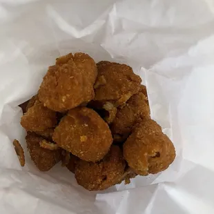 Fried mushrooms