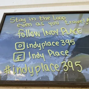 Indy Place social media!
