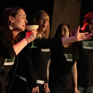 Erin Cohenour plays &apos;Lounge Singer&apos;.