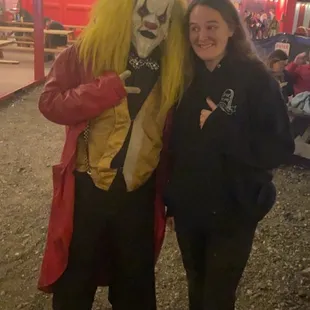 Me and the clown