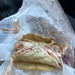 Fish taco  10/10