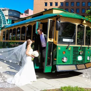 Wedding Transportation made beautiful!