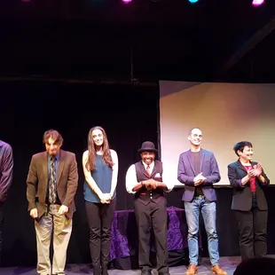 The magicians of IndyFringe Winter Magic Festival. Great show.