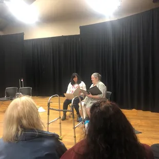 Toilet Talks reading