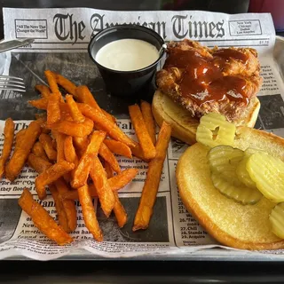 NASHVILLE HOT CHICKEN SANDWICH