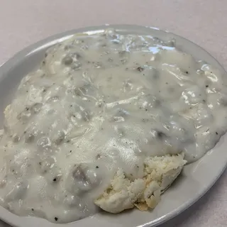 Biscuit & Sausage Gravy