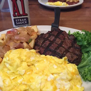 Country Fried Steak & Eggs