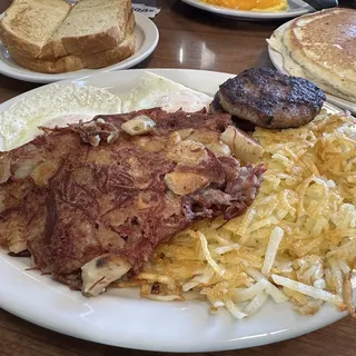 Corned Beef Hash & Eggs