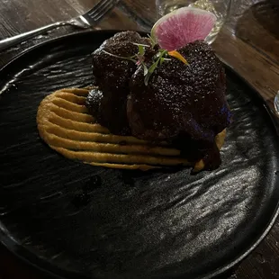 Lamb with mole coloradito. Mmmmm