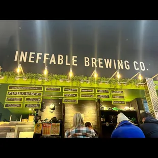 the inside of a brewery
