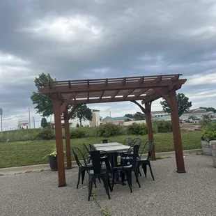 Outdoor seating