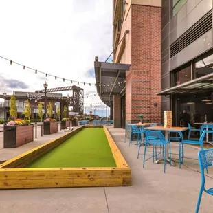 Outdoor Bocce Court available first come first serve