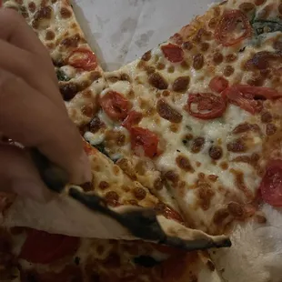 Thin and unbendable (hard as a rock)