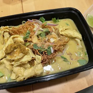 Kao Soi curry noodle soup -- delicious