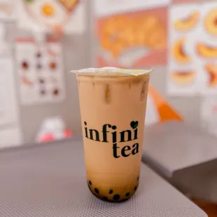 Brown sugar milk tea