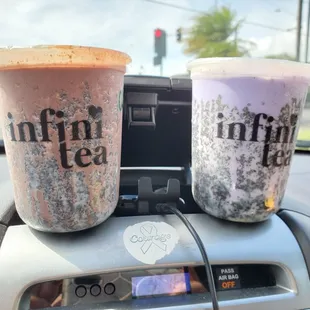 Chunky monkey and ube crumble!
