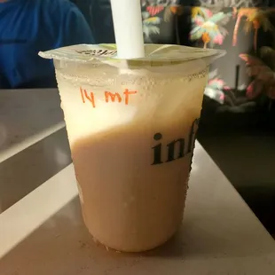 Lychee Milk Tea