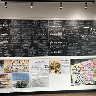 Menu board 3/20