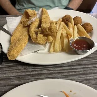 Catfish platter