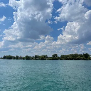 View of Belle Isle from Ovation Yacht!