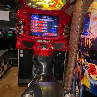 a close up of the front of the machine