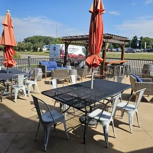 Nice outdoor patio space