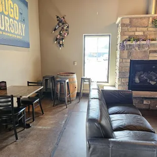 Comfy seating options